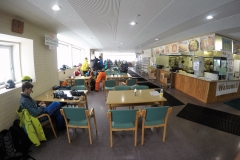 Mittagspause auf der Hütte